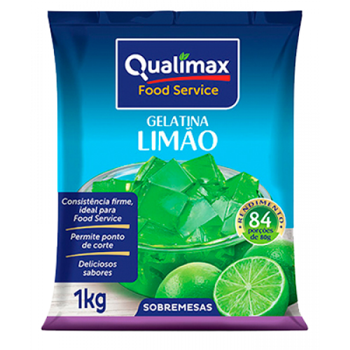 Gelatina Qualimax de Limao 1 kg
