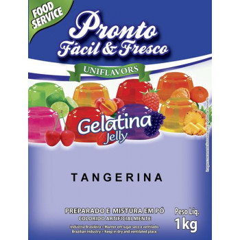 Gelatina Tangerina Pronto Fresco 1kg