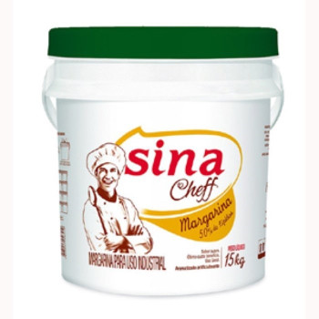 Margarina Vegetal Sina 50% 15 kg