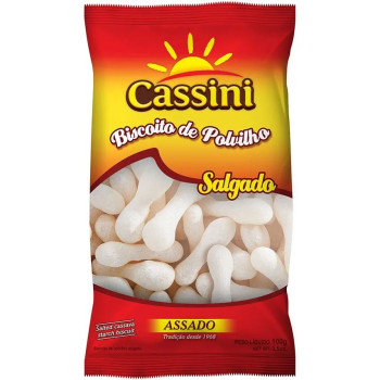 Biscoito De Polvilho Salgado Cassini 100gr