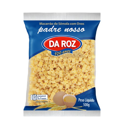 Macarrao Padre Nosso C/Ovos Da Roz 500gr