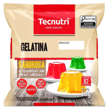 Gelatina De Abacaxi Tecnutri 1kg