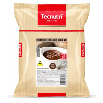 Pudim C/Leite De Chocolate Tecnutri 1Kg