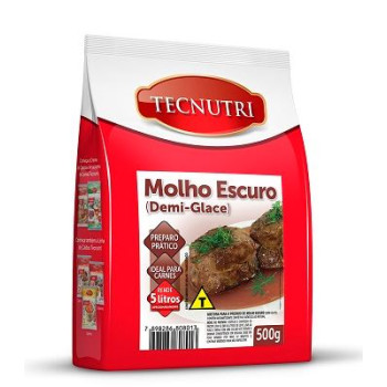 Molho Escuro Demiglace Tecnutri 500 gr