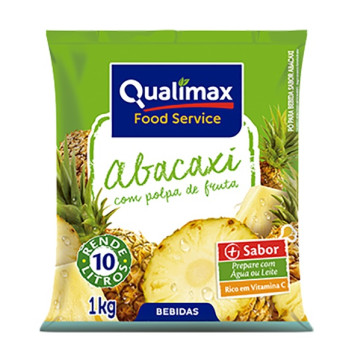 Refresco Qualimax de Abacaxi 1kg