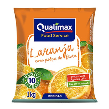 Refresco Qualimax de Laranja 1kg