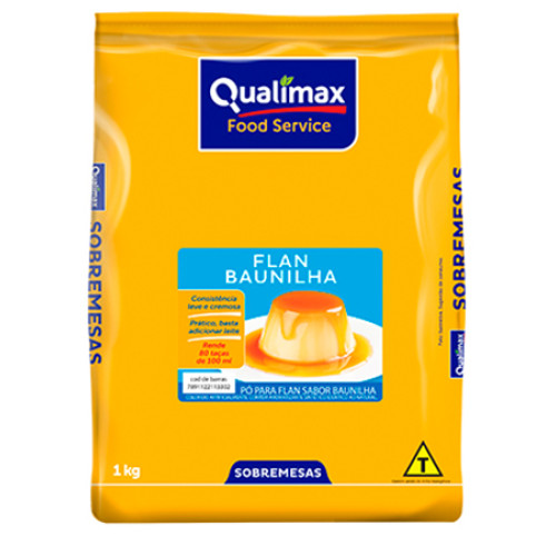 Flan Qualimax s/leite Baunilha 1kg