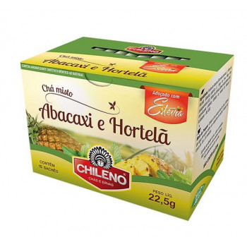 Cha Chileno de Abacaxi e Hortela ENVELOPADO10x15gr