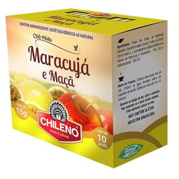 Cha Chileno de Maracuja Misto Sachet 10x15gr