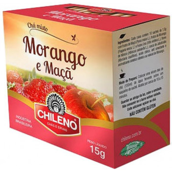 Cha Chileno de Morango Misto Sachet 10x15gr