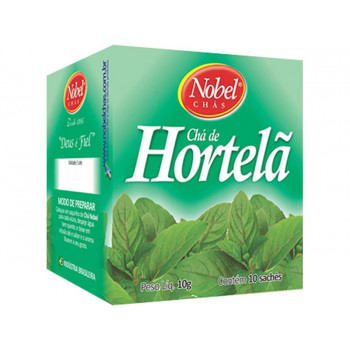 Cha Nobel de Hortela ENVELOPADO 10x10gr