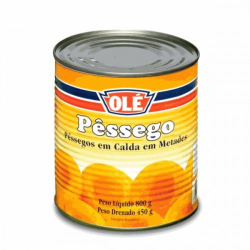 Pêssego em Calda Ole 450gr