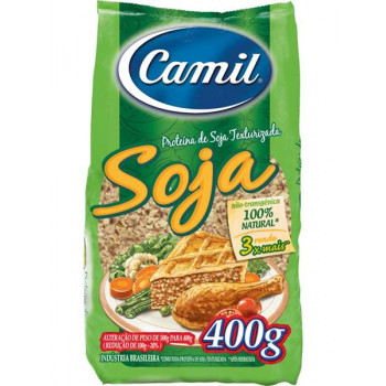 Proteina de Soja C. Branca CAMIL 400 gr