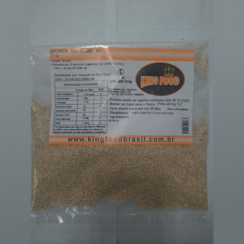 Semente de Quinoa King food 200gr