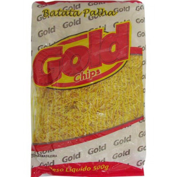 Batata Palha Gold Chips 500 gr