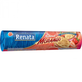 Biscoito Recheado Morango Galo 112 gr