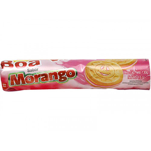 Biscoito Recheado Morango Juvis100 gr