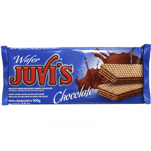 Biscoito Wafer Chocolate Juvis100 gr