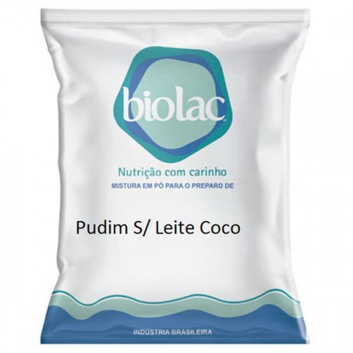 Pudim Biolac s/Leite Coco 1kg