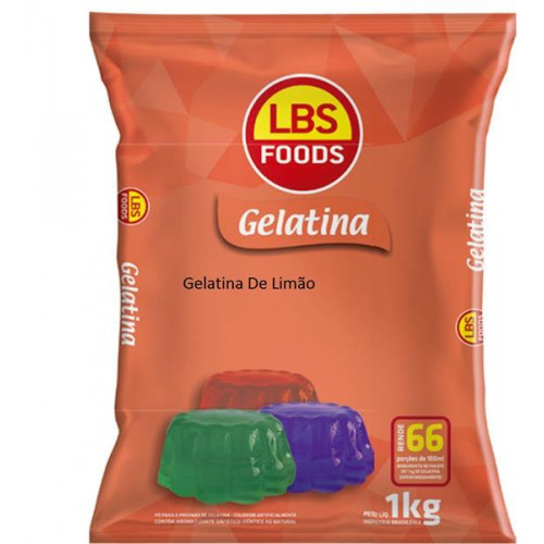 Gelatina LBS de Limao 1kg