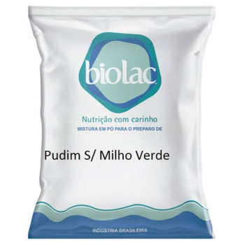 Pudim Biolac s/Leite Milho Verde 1kg